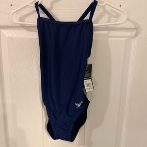 Speedo Navy One Piece Swimsuit